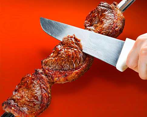 Churrasco Rodízio – zlatý hřeb grilování poprvé v Monte Bú