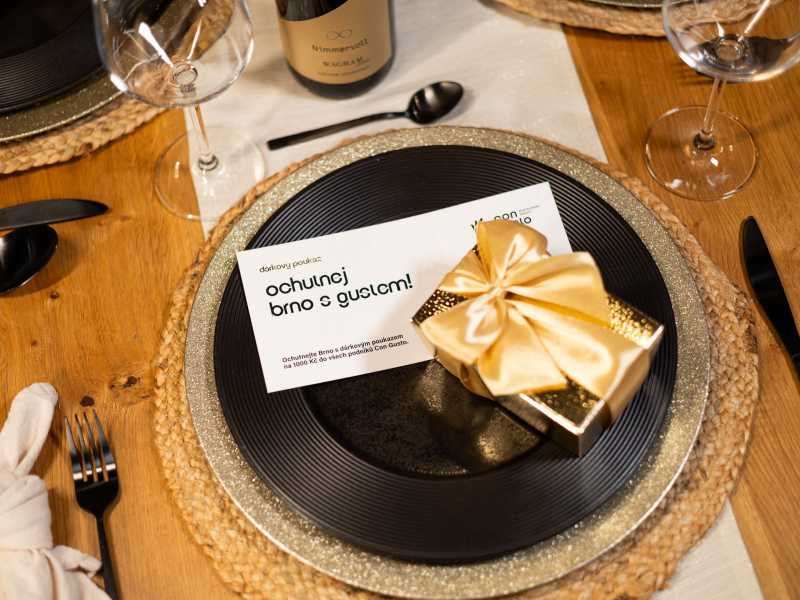 Dárek na poslední chvíli: v hlavní roli gastronomie